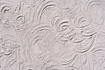 Copy space Papel de parede com textura de cimento e ondas branco cinza