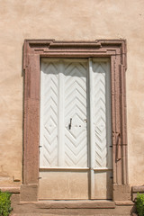 Background -  historic door