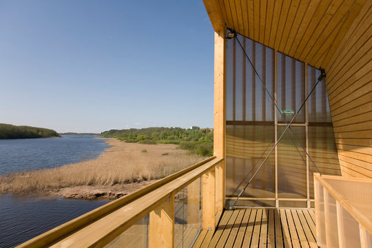Lakeside Building And Dock