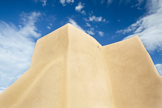Outside Wall of the San Francisco de Asis Mission Church