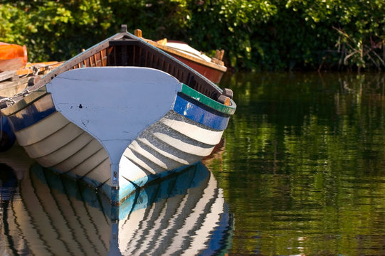 Rowboat in Water