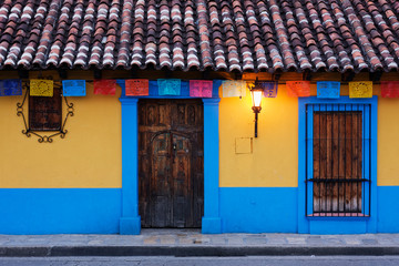 Colorful Colonial Architecture