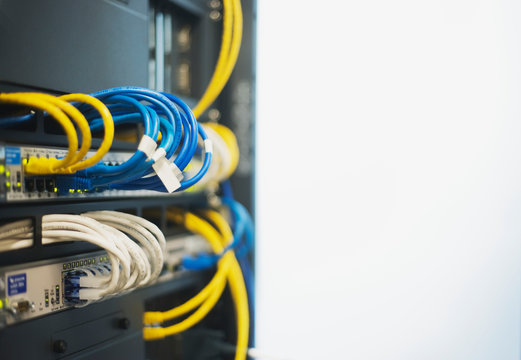 Cabling In The Back of a Computer