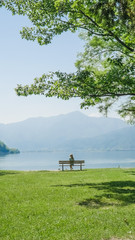 Woman on the Bench