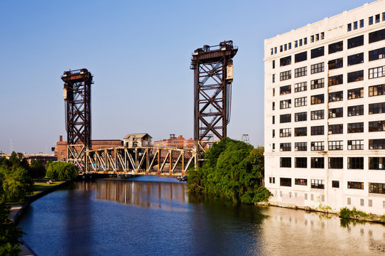 Canal Street Railroad Lift Bridge