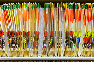 Colorful Medical Folders