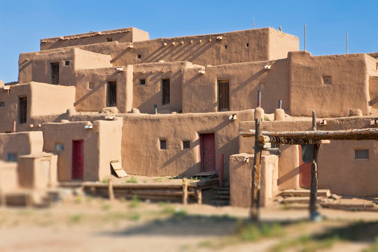 Adobe Buildings of Taos