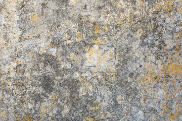 Yellow vintage concrete  wall, background, texture