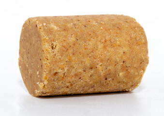 Sweet Brazilian peanut called Paçoca, sweet typical of Brazil. It is present in all the Juninas Festivals. Northeastern and Minas Gerais tradition. Homemade candy.