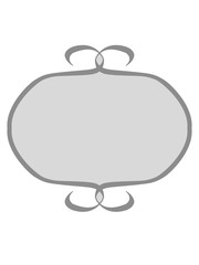 text rahmen umrandung runder schöner dekorativer bild feld schreiben name umriss linien design striche cool einfügen