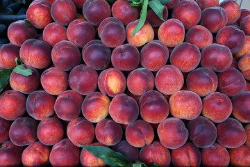 Various fruits for sale in a market in Croatia