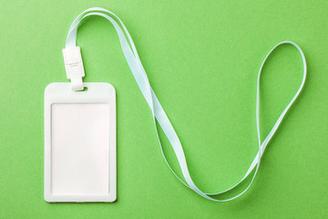 Empty security tag. Place for text, layout