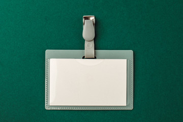 Empty security tag. Place for text, layout