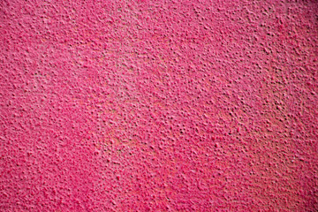 pink color painted wall concrete stucco surface texture