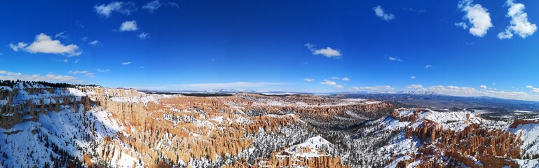 Bryce Canyon with snow 360°