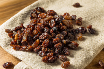 Organic Dried Brown Raisins