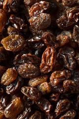 Organic Dried Brown Raisins