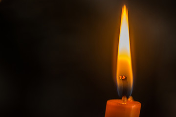 flamme einer kerze