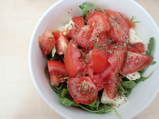  bowl of a fresh vegetable salad