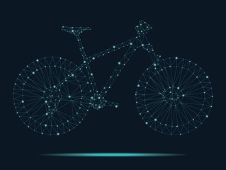 Polygonal vector bicycle