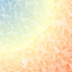 Abstract Delaunay Voronoi trianglify color diagram background illustration