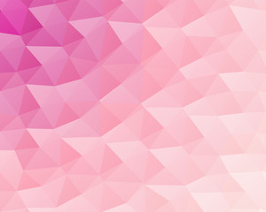 Obraz premium Abstract Delaunay Voronoi trianglify color diagram background illustration