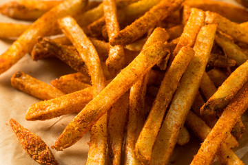 Homemade Spicy Mexican Nacho Fries