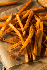 Homemade Spicy Mexican Nacho Fries