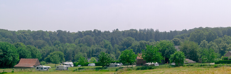 Panoramic view of Dutch camground