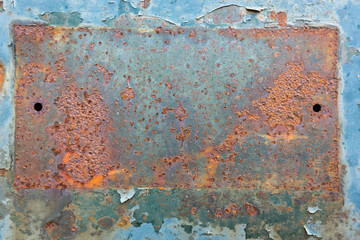 Corrosive surface of an old metal surface, background