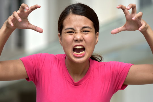 A Scary Female Woman