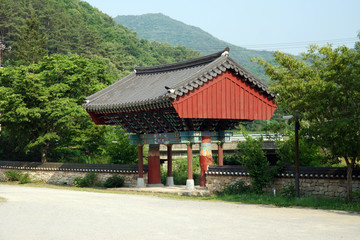 Fototapeta na wymiar Ssangbongsa Buddhist Temple, South Korea