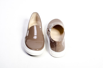 Womens leather boots