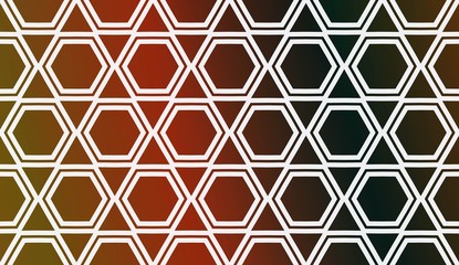 Vector Pattern In Geometric Style with smooth multicolored colorful gradient background. Lines. Modern Elegant Background. For Your Design
