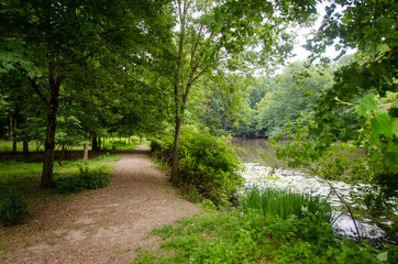 Fototapeta na wymiar One of the beautiful parks in Virginia America