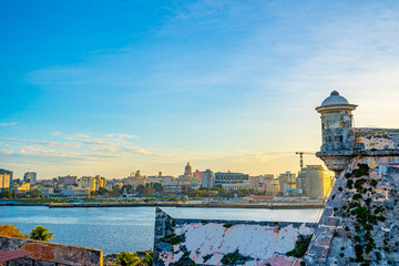 Castillo de los Tres Reyes del Morro En Cuba.