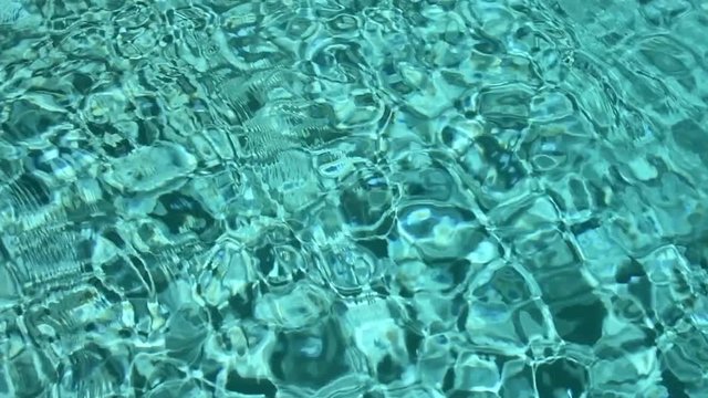 Turquoise Pool Water Ripples HD 1920 x 1080 60 fps