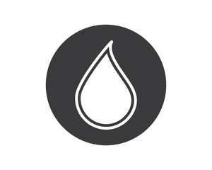 water drop Logo Template vector illustration