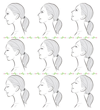 537 604 件の最適な 女性の横顔 画像 ストック写真 ベクター Adobe Stock