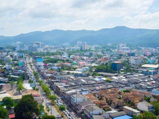 Fototapeta premium Hat Yai cityscape