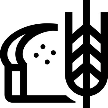 recommend clip art: Bread And Grain Vector Icon