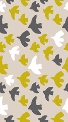 北欧風のシームレスパターン