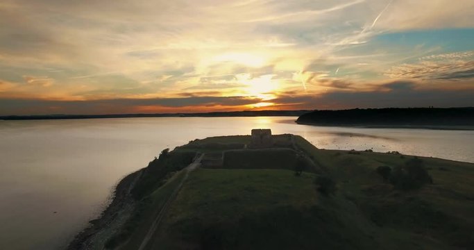 Old nordic viking castle - footage is delivered in rec.709. Ready for color grade or LUT.