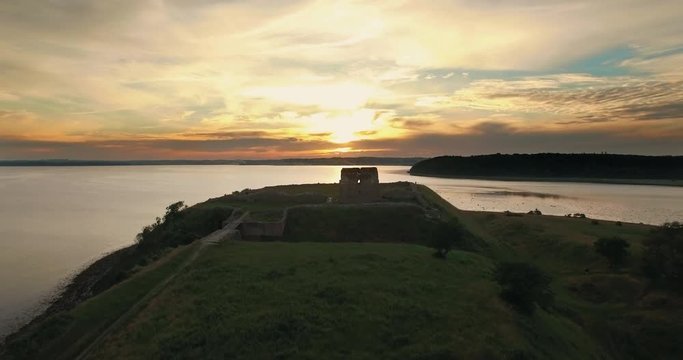 Old nordic viking castle - footage is delivered in rec.709. Ready for color grade or LUT.