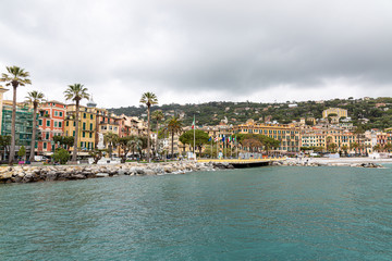 Fototapeta premium The shore of Santa Margherita Ligure