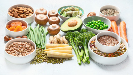 Food sources of plant based protein