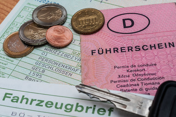 Zulassungsbescheinigung PKW 