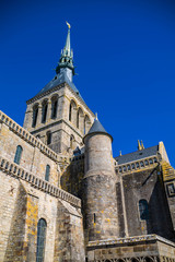 Le Mont Saint-Michel.