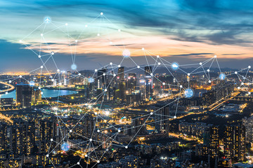 Shenzhen Qianhai Free Trade Zone and 5G Internet Concept