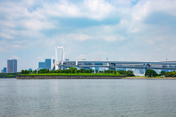 Fototapeta premium 日本・東京・お台場のビーチ